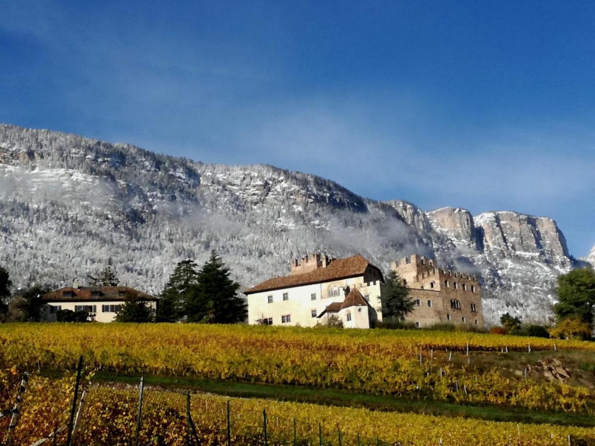 Apartamento Ansitz Jenner Appiano Sulla Strada Del Vino Exterior foto